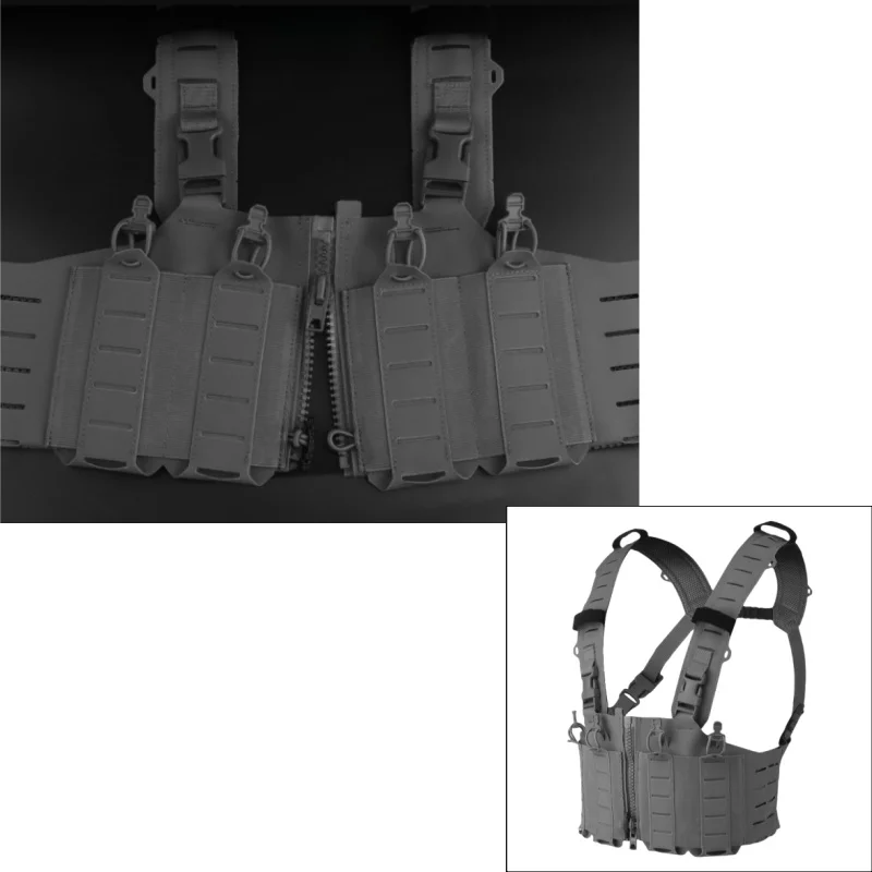 

Lightweight SF Chest Rig | Adjustable MOLLE Compatible Hunting Harness | For Hunting Adventure Accessories