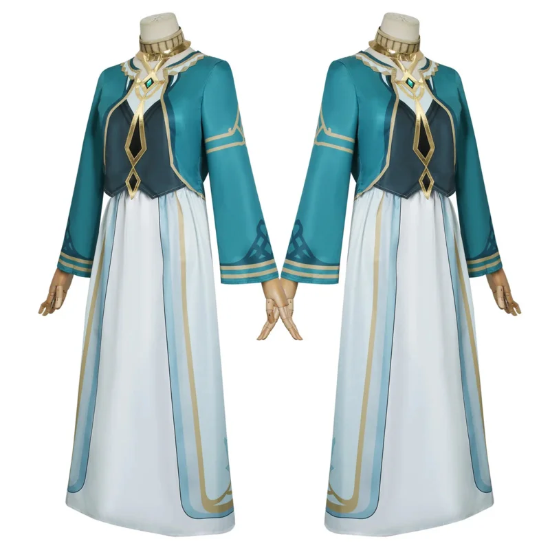 Genshin Impact Cosplay Costume, Xumi Order Academy Uniform, Anime Game, Sumeru Library, Style chinois, Halloween imbibé