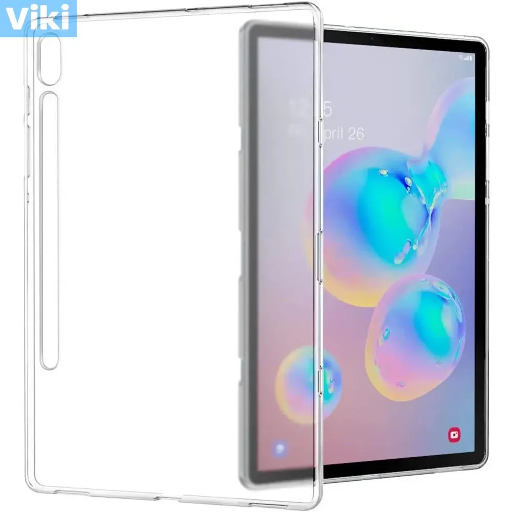 Shockproof Silicone Case For Samsung Galaxy Tab S6 10.5 2019 SM-T860 SM-T865 Airbag Case Flexible Clear Transparent Back Cover