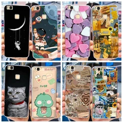 For Huawei P9 Lite Case VNS-L31 VNS-L21 VNS-L22 Back Cover Lovely Astronaut Soft Silicon Phone Case For Huawei P9 Lite 2016 Capa