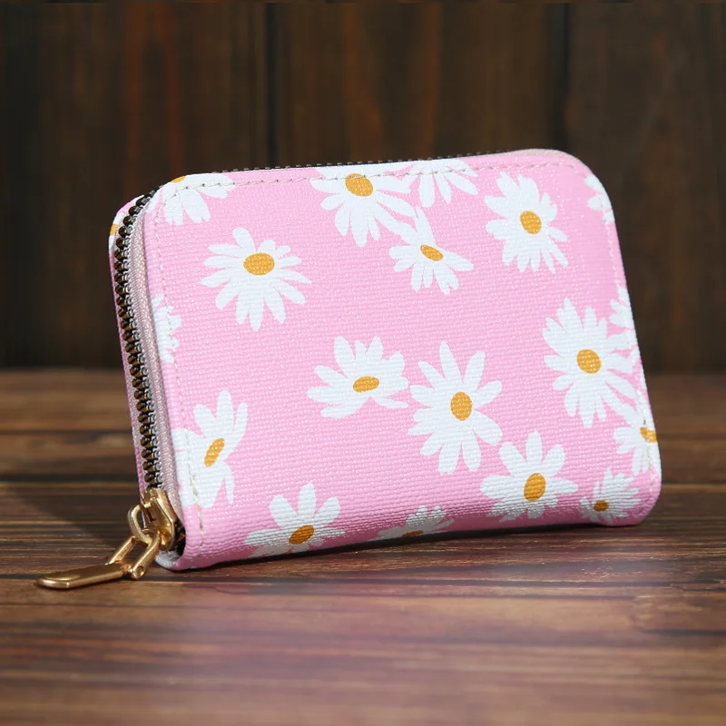 1pcs new women's card bag anti-degaussing card card holder multi-card large capacity small fresh fashion change card bag