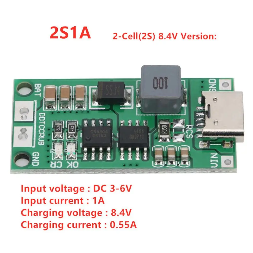 Module LiPo Polymer Step-Up Multi-Cell Li-Ion Charger Module Boost Module Protection Board Lithium Battery Step-Up Boost