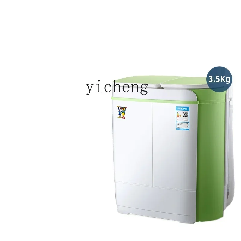 Double Barrel Household Small Washing Machine Mini Washing Machine Integrated Semi-Or Full-Automatic