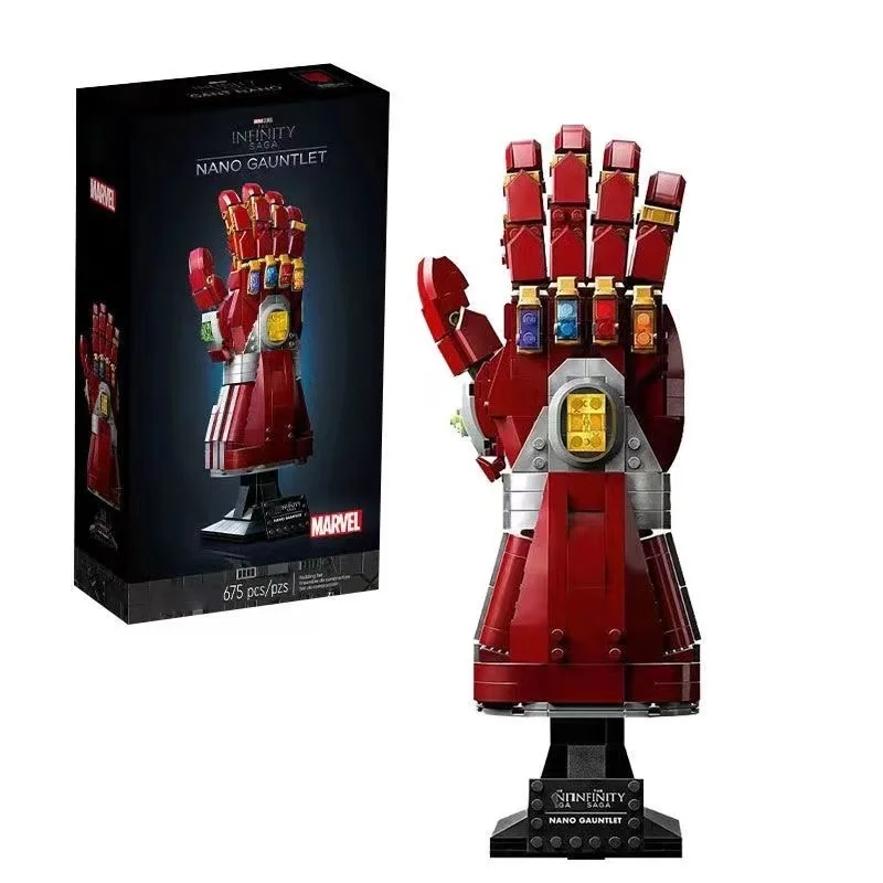 Les Avengersed blocs de construction modèle Figure Marvels série Collection blocs de construction modèle jouet Figurine pour enfant cadeaux d'anniversaire