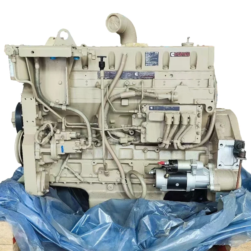 QSM11 Dieselmotor-Baugruppe Mit Guter Qualität Importierte Original-Baumaschinen Standard 4-Zylinder-Dieselmotor-Automobile 250