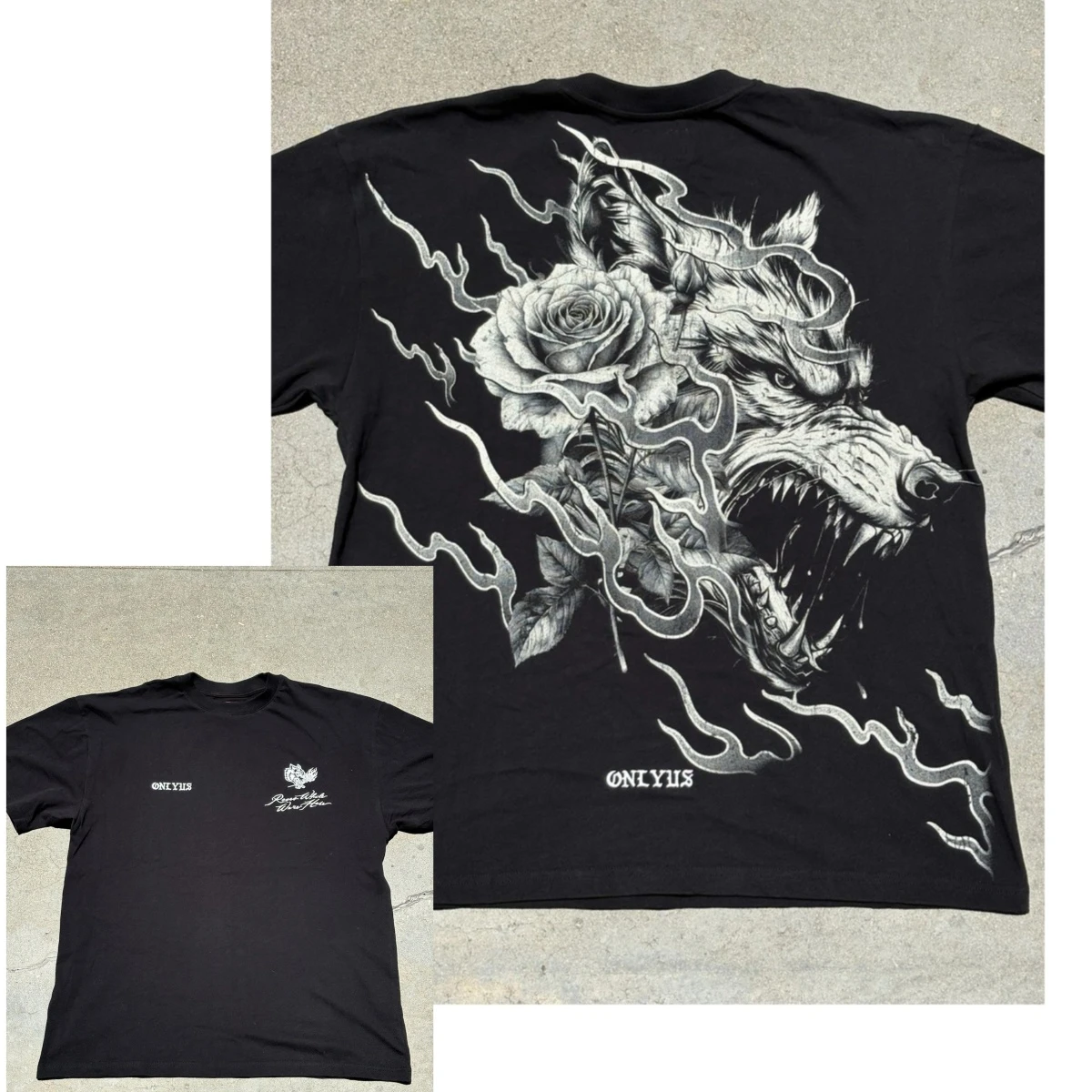 Camiseta Estampada de Algodão - Streetwear Brand La avaliação e preço