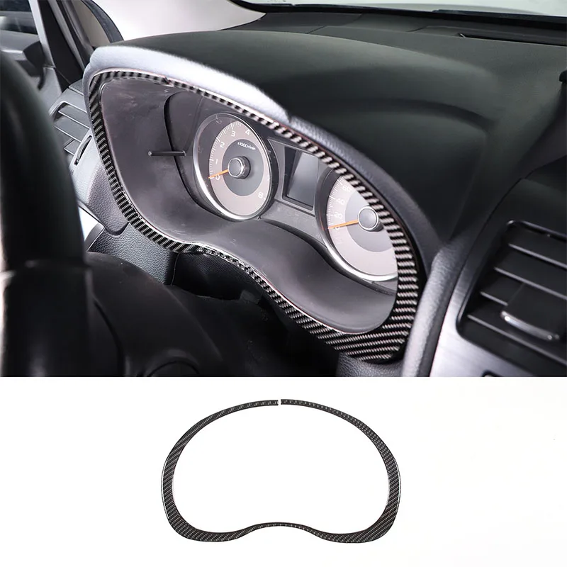 

For Subaru Forester 2013-2018 Soft Carbon Fiber Car Dashboard Decorative Frame Cover Trim Sticker Car Accessories