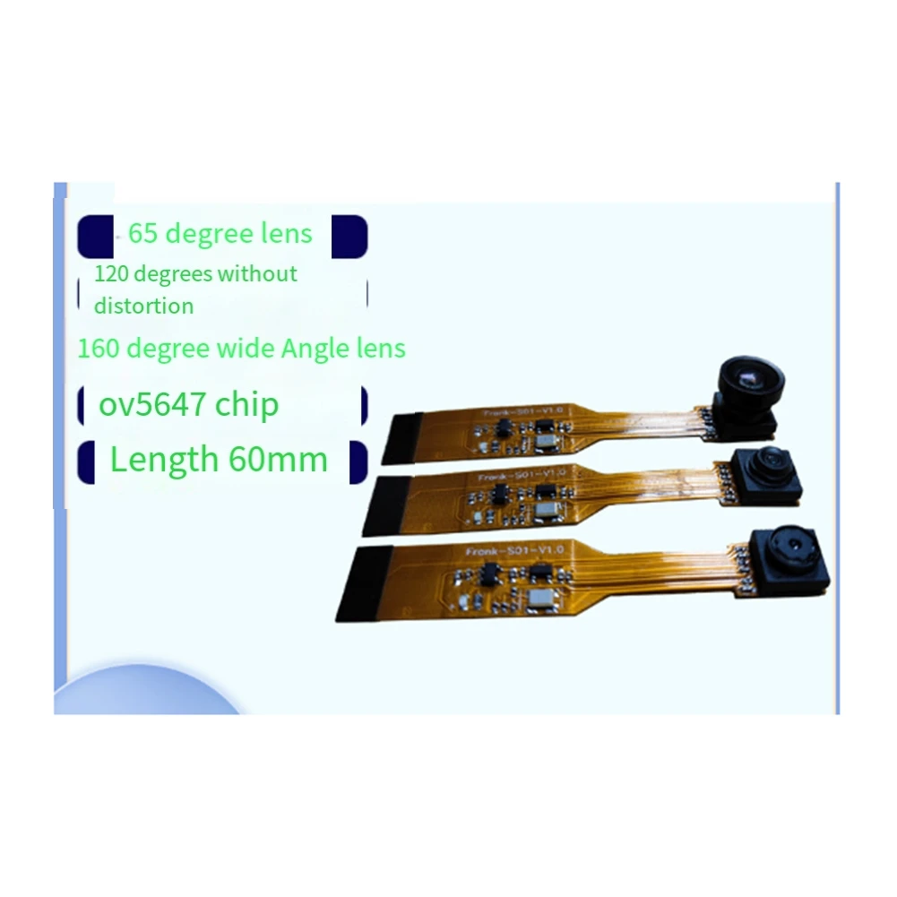 Module de caméra quotidien OV5647 à 160 degrés pour caméra ZERO grand Angle Fisheye 5 millions de Pixels