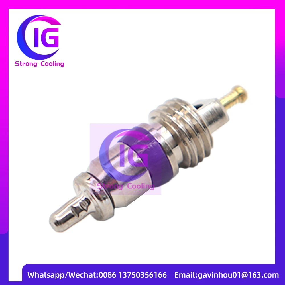 For 10-50PCS AC R134a Valve Core Automotive Air Conditioning Cores Needles Repair Kit Heat Resistant Vehicle Auto Accessories
