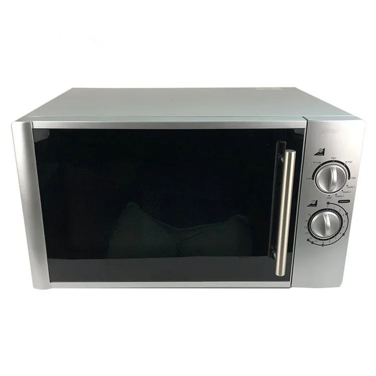 Horno para pizza de 30 litros, horno microondas de acero inoxidable