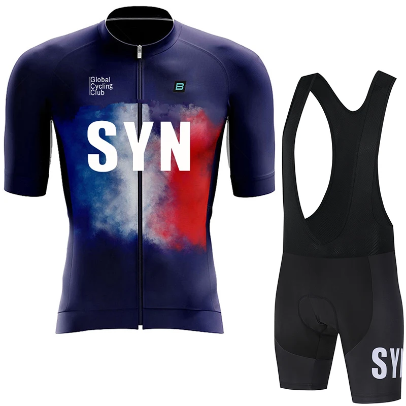 

2026 SYN men's cycling sportswear summer MTB cycling clothing high elasticity cycling bib professional team road cycling set