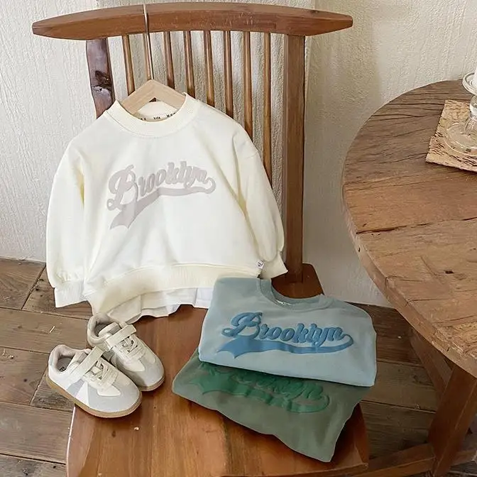 

2023 frühling Kinder Sweatshirts Jungen ShirtsOutfitsTees Kleinkind Langarm Tops für Kinder Cartoon Mädchen Baby Oberbekleidun