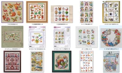 Autumn Squirrels 40 40 DIY Cross Stitch Embroidery 14CT Kits Craft Needlework Set Canvas Cotton Thread Home Decoration