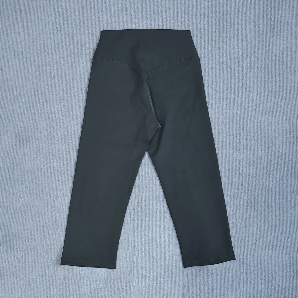 Ctenkevet 3/4-Yogahose mit hoher Taille für Damen, Sommer, Hüfthebende Capri-Leggings, Turnhose, Sportmode für Damen – Detail 14