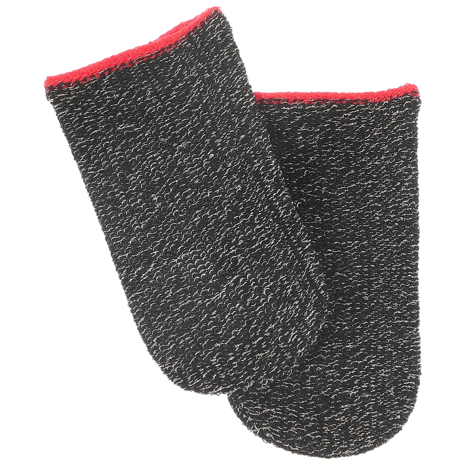 

2pcs Guitar Finger Protectors Black Thumb Protectors Fingertip Covers Pain Relief Bass Finger Cover Accessories