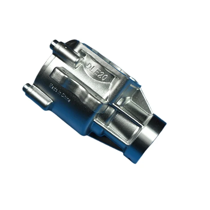 Original DLE20 Crankcase for DLE20 Engine, CNC Machined Aluminum Alloy 2-Stroke RC Airplane Parts, Gas Engine Replacement Case