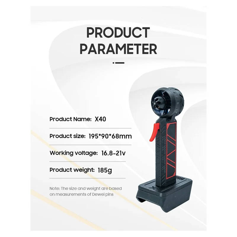 A19F-Mini Hammer X40, Mini Turbo Violent Fan(For ) Durable Easy Install Easy To Use