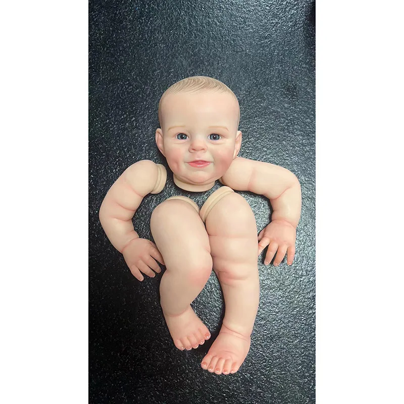 

22inch Reborn Doll Kit Awake Shaya Popular Sweet Face Painted Lifelike Doll Kit with Cloth Body and Pacifier Drop Shipping