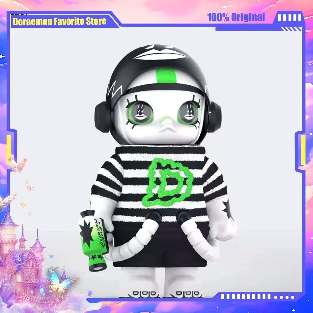 

MEGA SPACE 400% MOLLY Lala Company Art Series Action Figure Cute Figurine Trendy Play Collectible Toy Birthday Gift Genuine