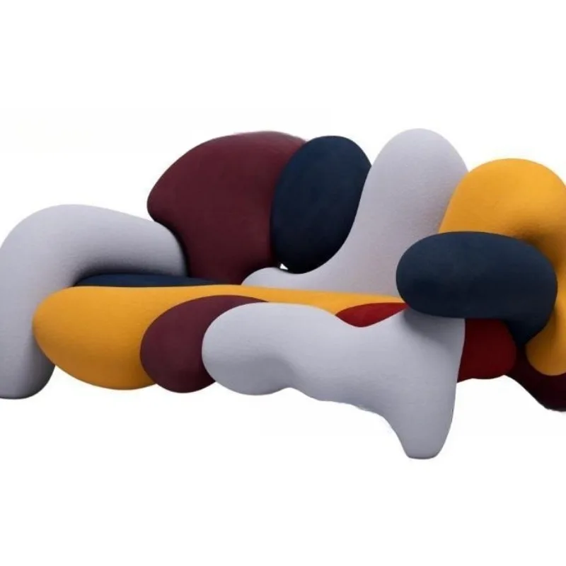 

Italian minimalist light luxury sofa