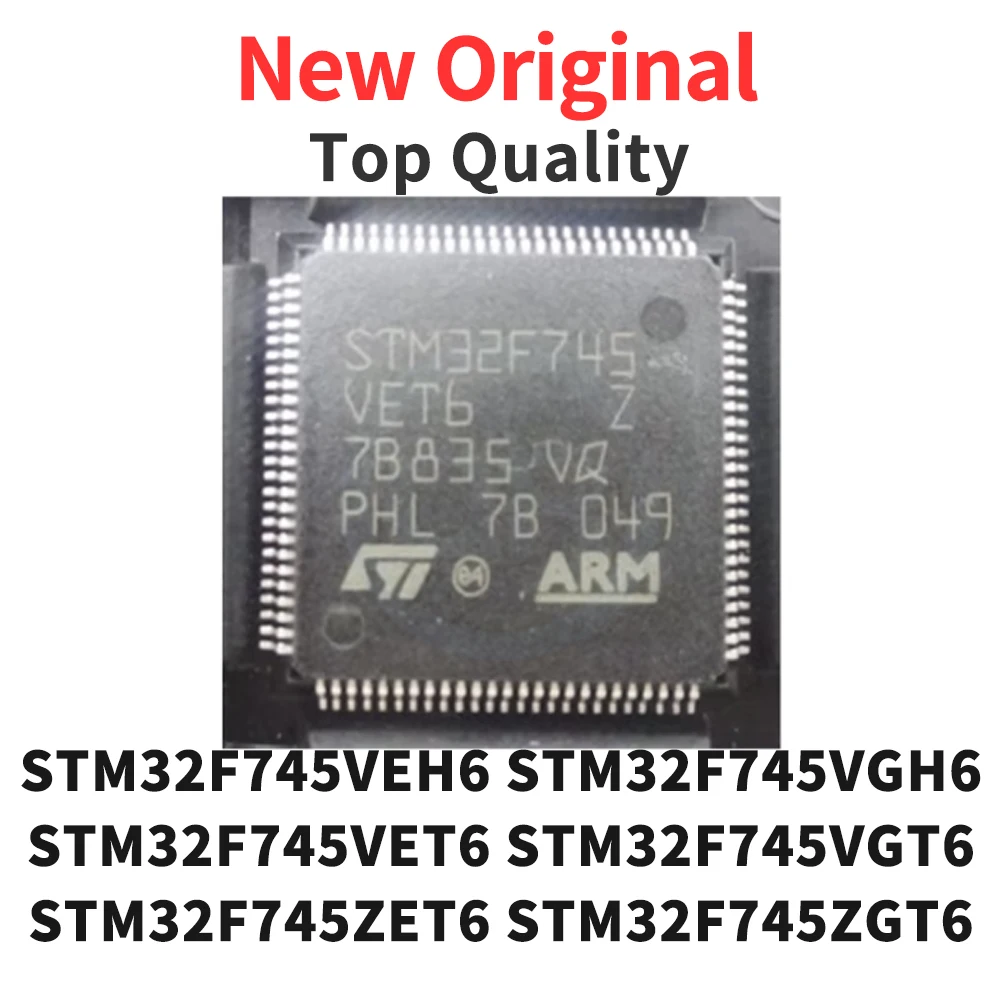 

1 шт. STM32F745VEH6 STM32F745VGH6 STM32F745VET6 STM32F745VGT6 STM32F745ZET6 STM32F745ZGT6 QFP новый оригинальный