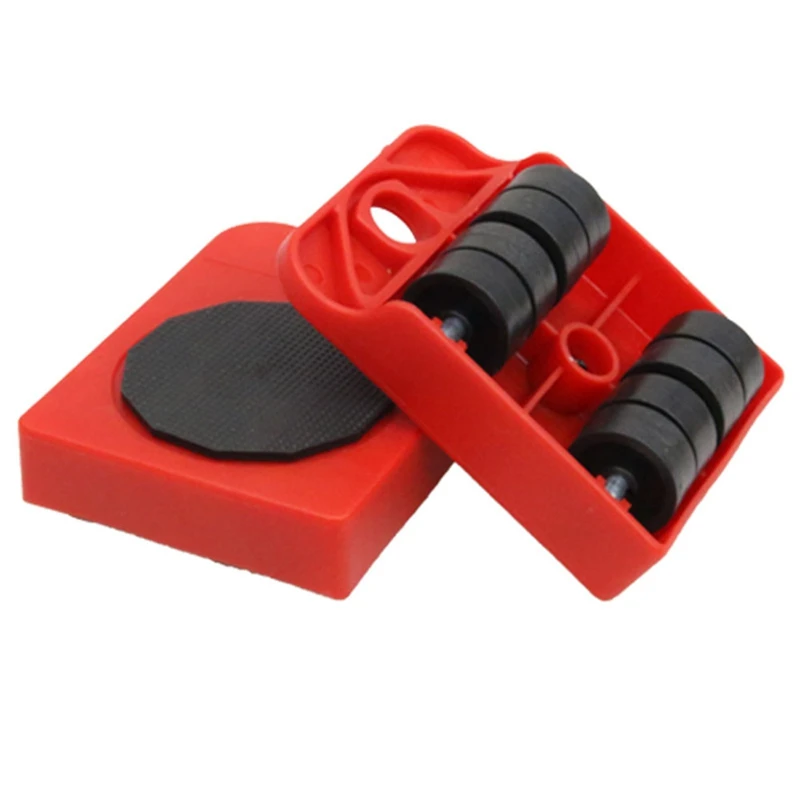 A98E-Mover Set da trasporto Barra ruota Sollevatore mobile Mover Mover per mobili Mover per carichi pesanti Mover portatile