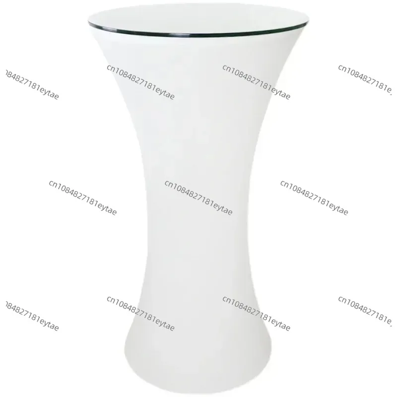Luminous Tall Bar Table and Chair Set for Nightclub Outdoor Balcony Party Exhibition Cocktail Event