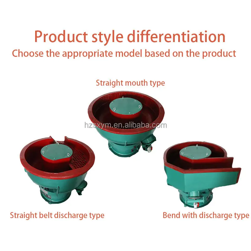 150L Automatic High Efficiency Aluminum Metal Parts Vibratory Polishing Machine For Deburring Polishing Multifunctional