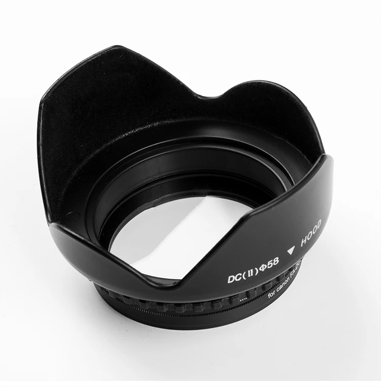 Anillo adaptador de filtro de lente de cámara de 58mm, FA-DC58C, UV, capucha y tapa de lente para Canon PowerShot G1X