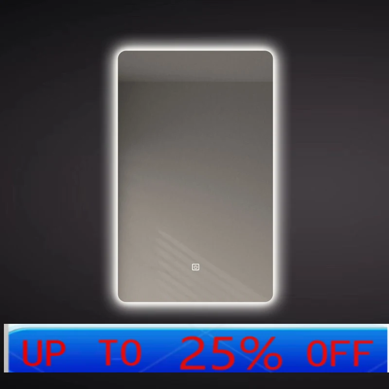 

LH elf smart square bathroom mirror bathroom wall hanging touch screen high definition induction anti-fog mirror