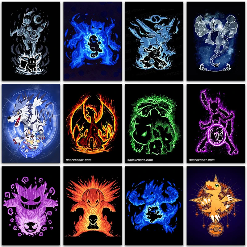 

5D DIY Disney Diamond Painting kits Pikachu Charizard Cartoon Anime Full Square&Round Diamond mosaic embroidery Cross stitch Art
