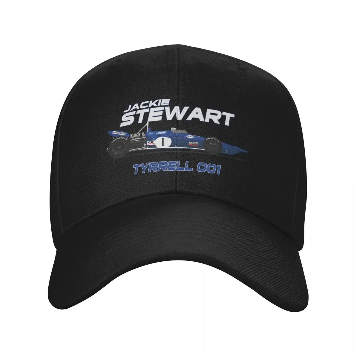 

Jackie Stewart - Tyrrell 001 Baseball Cap Custom Cap Rugby Men Women's