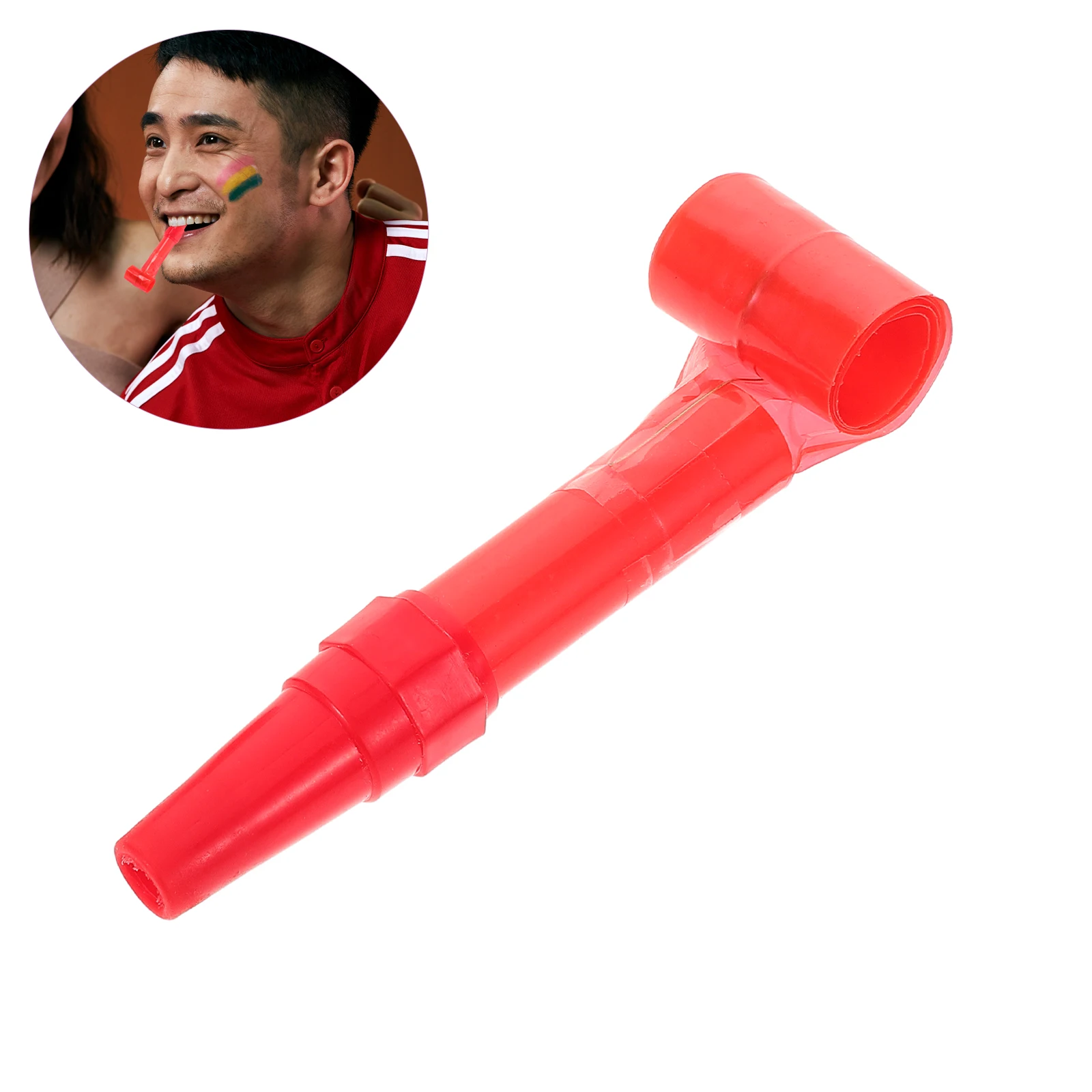 

100 Pcs Tongue Sticking Out Whistles Diy Frog Lizard Blowout Whistle Party Favors Whistle Plastic Tube Halloween Party Blower