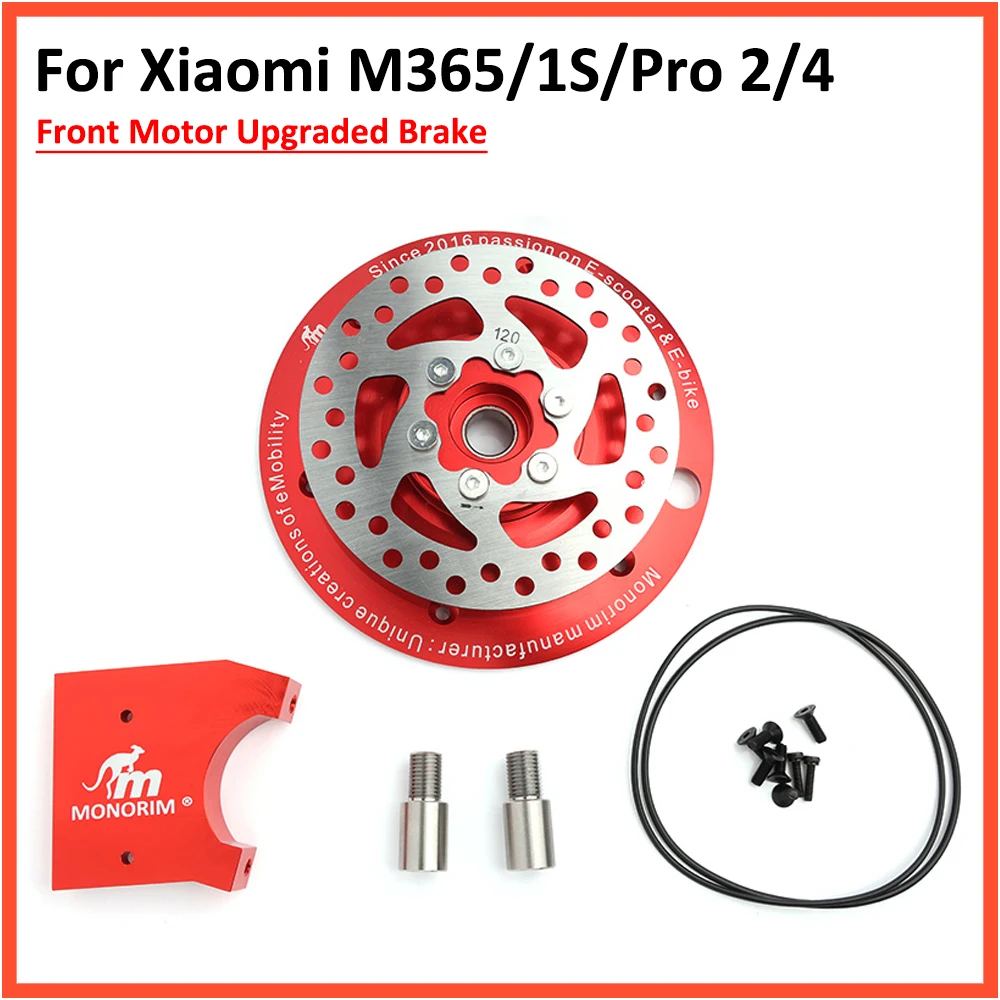 

Monorim MD-FB Front Motor Deck For Xiaomi M365 1S Pro Electric Scooter Engine Wheel Upgrade Disc Brake Parts