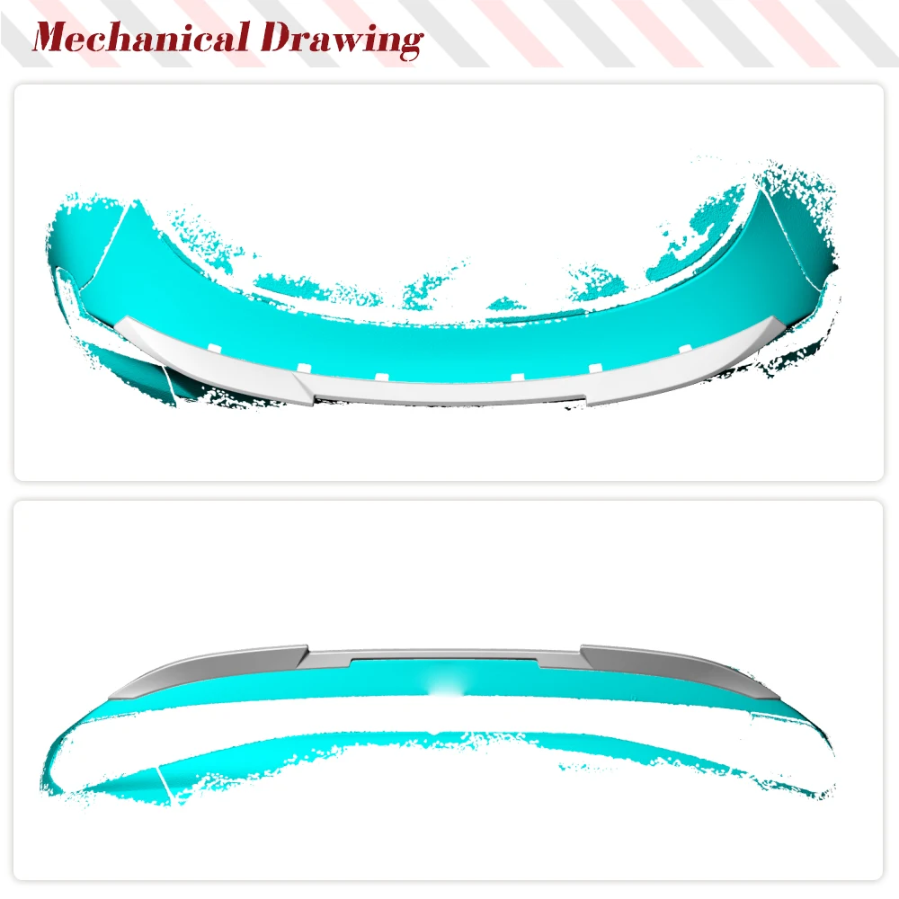 For Kia K5 Fifth Generation 2021-2024 Car Rear Boot Wing Body Kits Highkick Lip Carbon Fiber Car Rear Trunk Racing Spoiler Lip