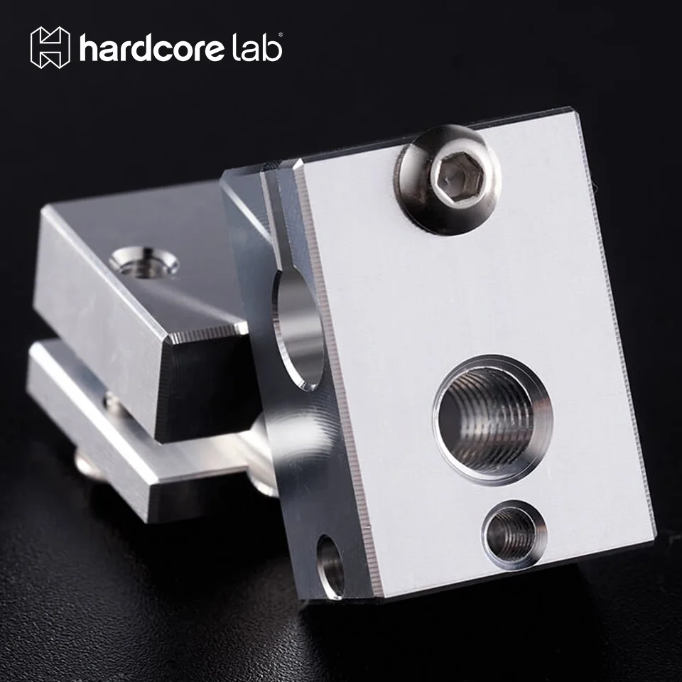 Hardcore Lab Precision V6 heating block E3DV6 HOTEND Titan Extruder HT-NTC100K 3D Printer Parts for PT100 Sensor Ink Cartridge