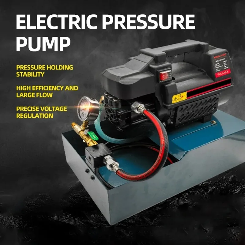 2.5mpa Electric Pressure Test Pump Ppr Water Pipe Water Pressure Tester for Warm Leak Detection Equipment
