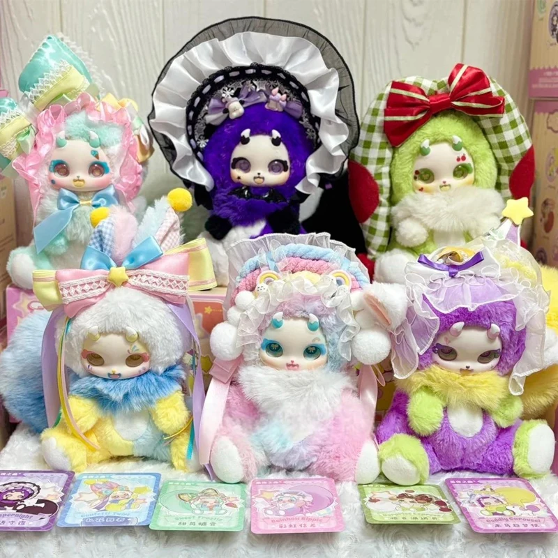 

Boboco Enigma Wonderland Series Blind Box Cute Boboco Mystery Box Plush Surprise Bag Pendant Charm Decor Action Figure Gift Toys