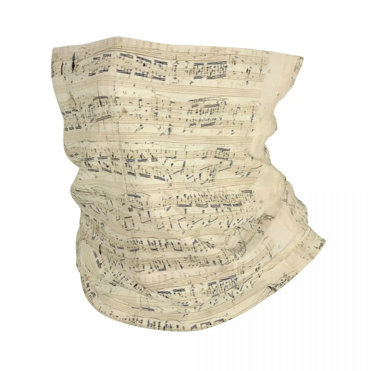 Frederic Chopin Music Bandana Neck Cover Printed Polonaise Balaclavas Mask Scarf Cycling Scarf Riding Unisex Adult Washable