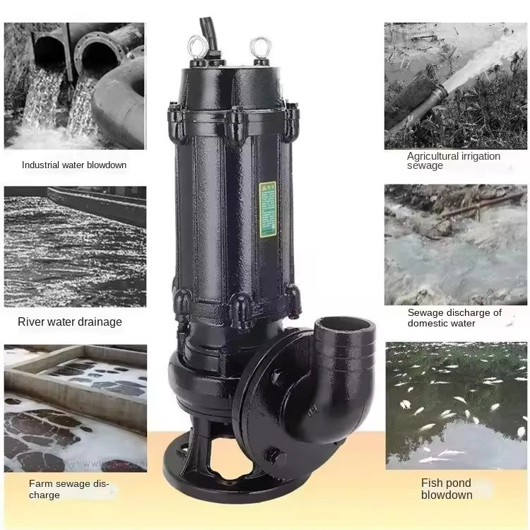 Hochdruck-Tauchpumpe für Schmutzwasser und Schlammschlammübertragung. Effiziente Pumpe für robuste, untergetauchte Aufgaben