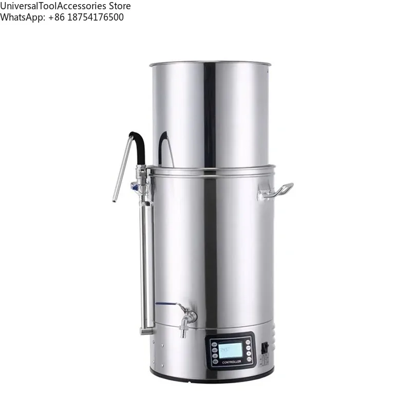 Sistema de elaboración de cerveza casero todo en uno de acero inoxidable de 40L/50L, equipo eléctrico para maceración, máquina para cerveza artesanal.