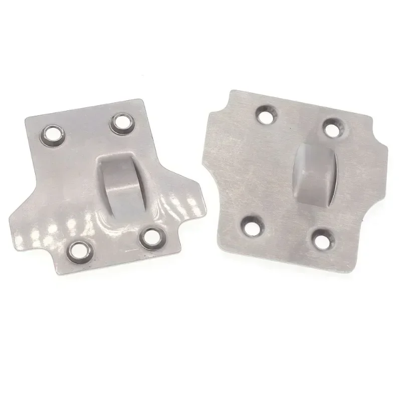 Placa protectora de chasis delantera y trasera de acero inoxidable para coche teledirigido 1/8 BLX Arrma Kraton Notorious Outcast Senton Talion Typhon