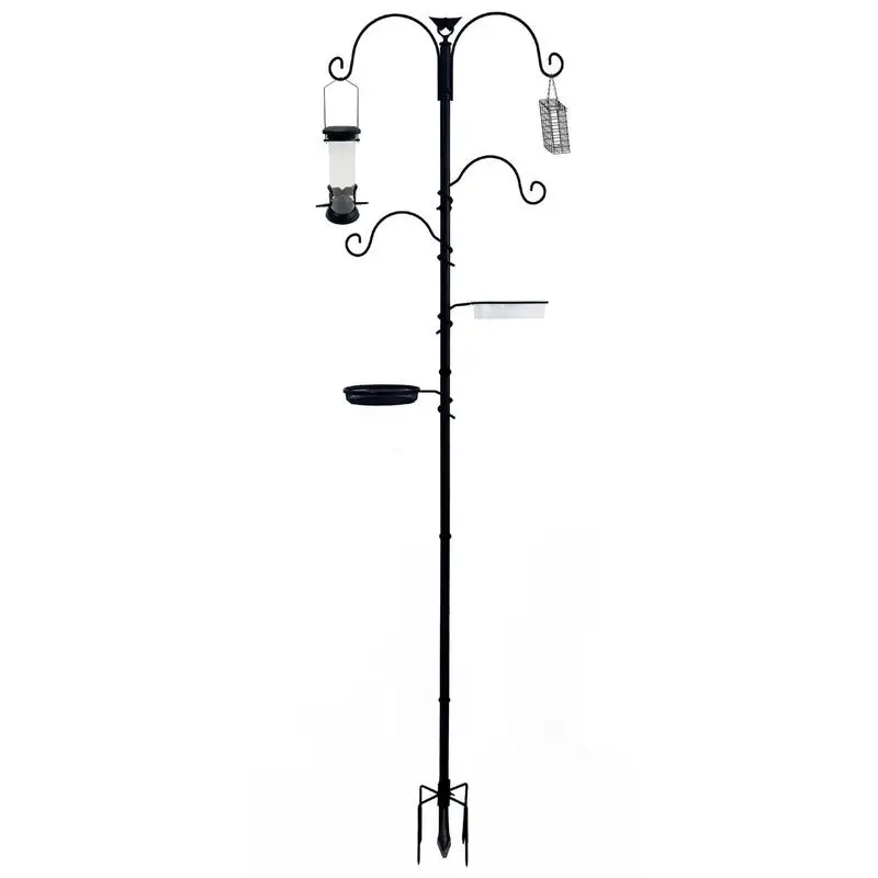 

Bird Feeders Bird Feeding Station For Outdoors Heavy Duty Iron Art Weatherproof Animals Dining Solution For Sparrows Canary