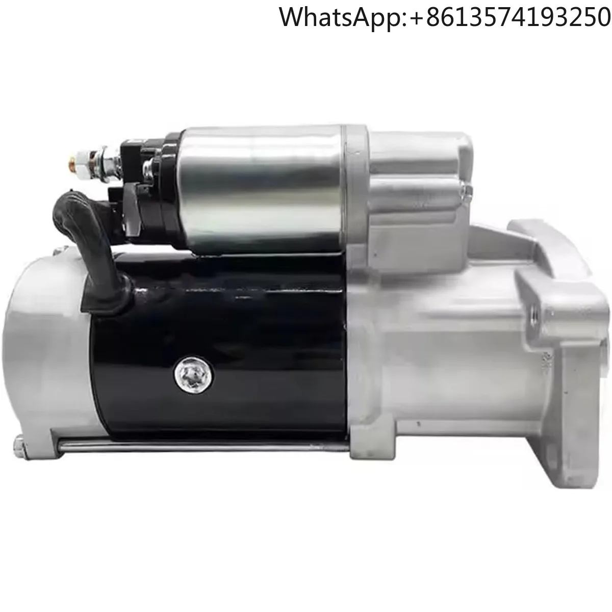 1PCS Starter Motor 12V 2.5KW 8980636991 0240000198 Fits For Isuzu Engine 4HK1X Fits For Hitachi ZX170W-3 190W-3 280LC-3 210LC3