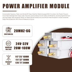 20MHZ-60GHz 100-200MHZ 200-300MHZ 400-500MHZ 500-600MHZ 600-750MHZ 720-830MHZ 830-950MHZ GPS WIFI Signal Power Amplifier Module