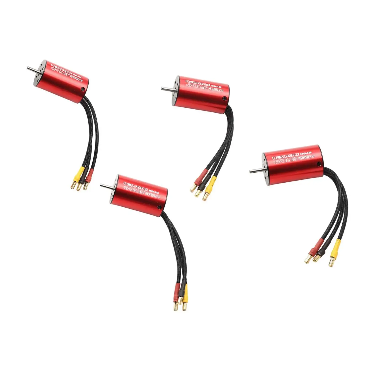 Waterproof Brushless Motor Shaft 3.175mm 2845 Motor 12 Slot RC Brushless Motor for 1/10 1/12 1/14 RC Vehicle Truck DIY Modified