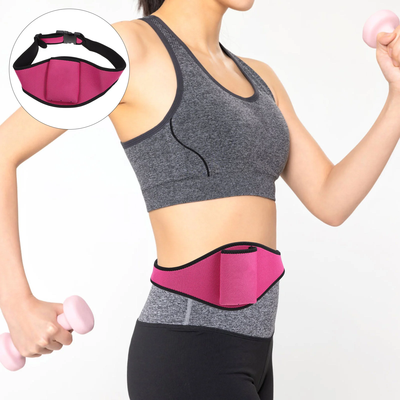 

Microphone Holder Belt for Teachers and Trainers Sturdy Mic Pouch Adjustable Strap Wear Under Or Over Clothes Clear Sound