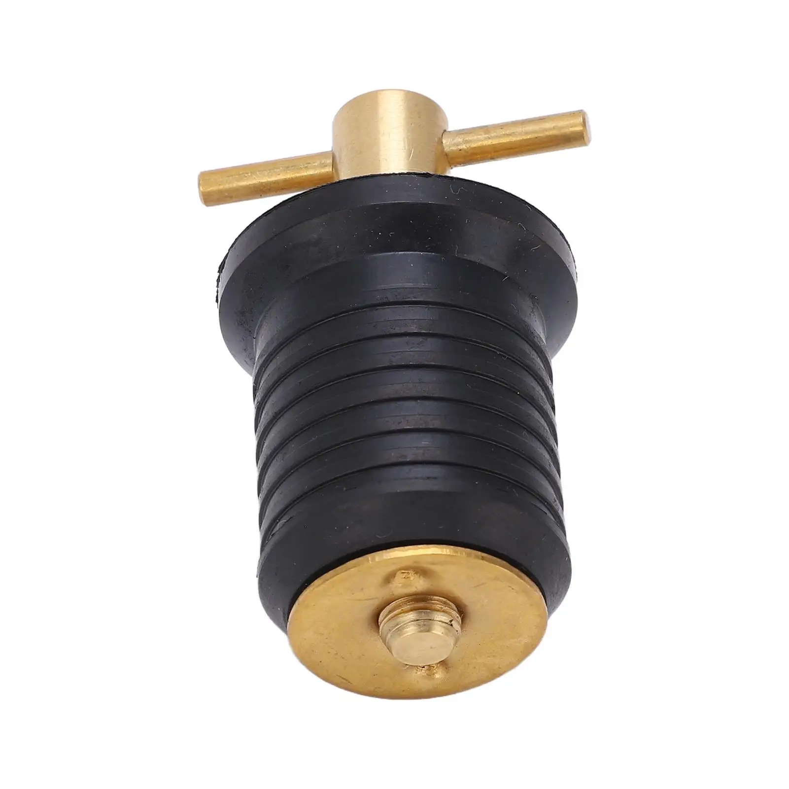 for marine Water-Tight T-Handle Twist Drain Plug - Rust-Resistant, Durable for Lifeboats & Ferryboats