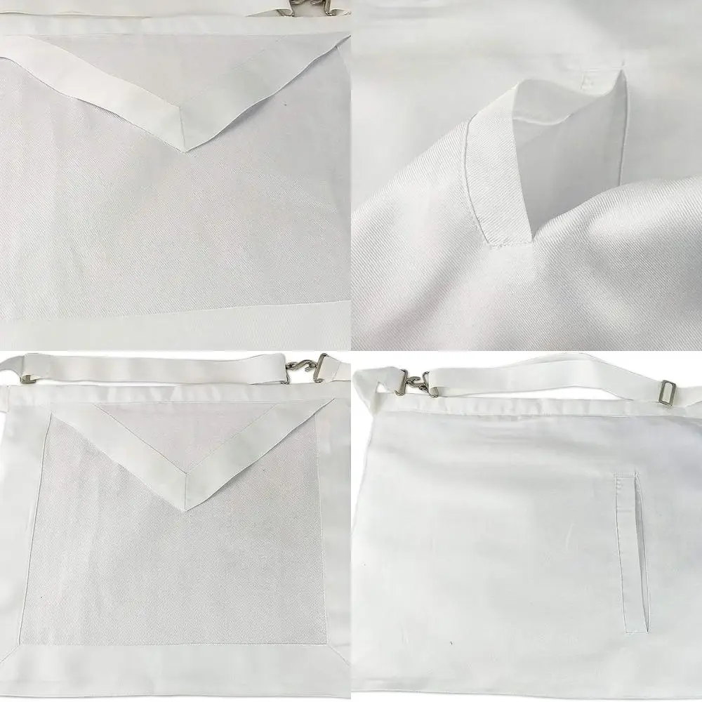 

Белый фартук масон с вышивкой — подарок масонскому путешеству