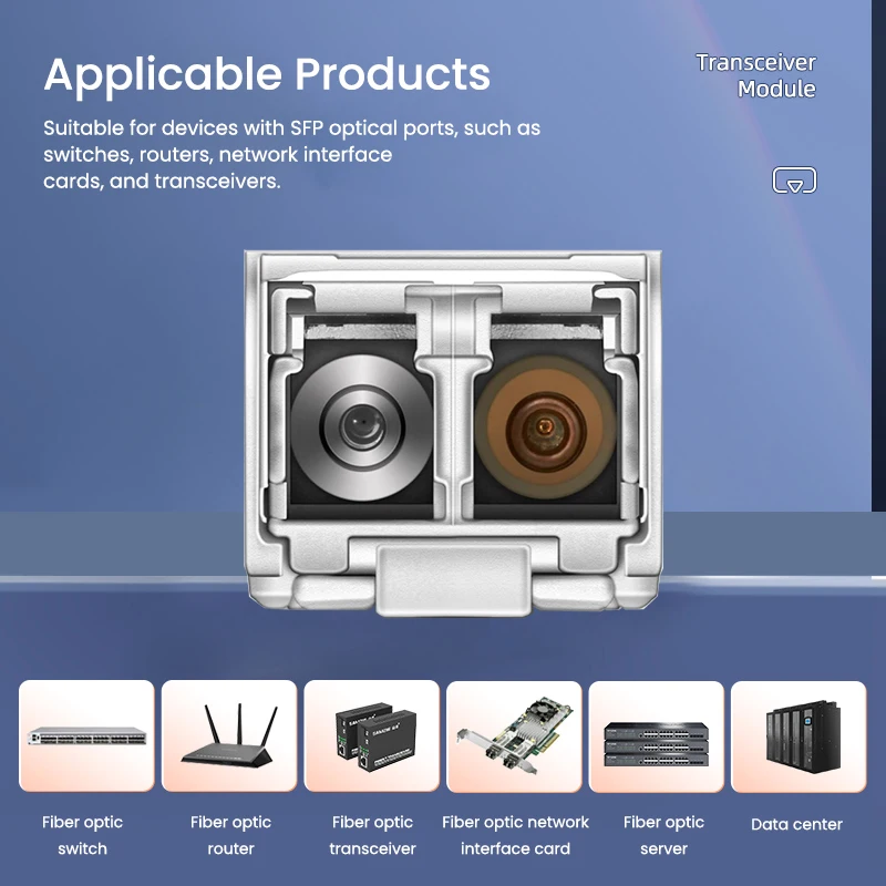 Natalink 10G SFP+ SR Ethernet Transceiver LC 850nm Multimode Duplex Optical Module Cisco, Ubiquiti,Netgear,Fortinet, Mikrotik